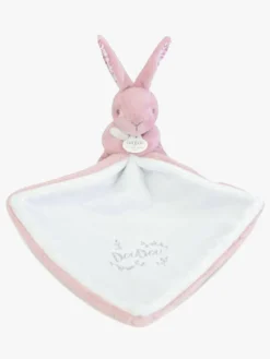 DoudouetCompagnie Stofbleer, Nusseklude & Babytæpper*DouDou Bunny Nusseklud, Pink