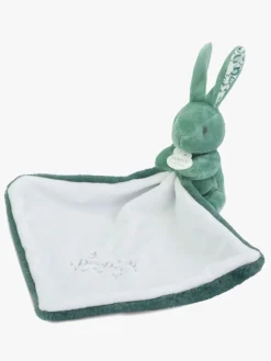 DoudouetCompagnie Stofbleer, Nusseklude & Babytæpper*DouDou Bunny Nusseklud, Sage Green