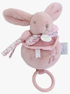 DoudouetCompagnie Babylegetøj*DouDou Bunny Spilledåse, Pink