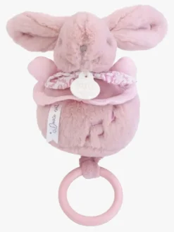 DoudouetCompagnie Babylegetøj*DouDou Bunny Spilledåse, Pink