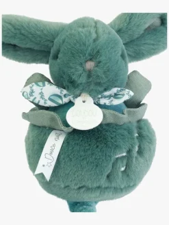 DoudouetCompagnie Babylegetøj*DouDou Bunny Spilledåse, Sage Green