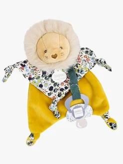 DoudouetCompagnie Stofbleer, Nusseklude & Babytæpper*DouDou Nusseklud, Boh'aime Lion