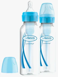 DrBrown Dr. Brown's Option+ Smal Hals Sutteflaske 250 ml 2-pak, Blå