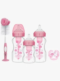 DrBrown Dåbsgaver>Dr. Brown's Wide Neck Options+ Gavesæt, Pink