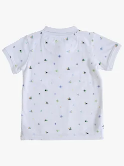 Ebbe Overdele*Harper Piké T-Shirt, Multi Sea Print