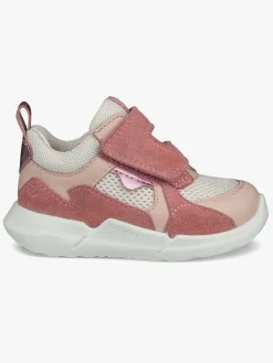 Børn Ecco Biom 2.2 Infant Sneakers, Rose Dust/Old Rose/White