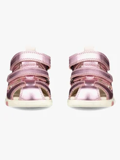 Børn Ecco Mini Stride Sandaler, Old Rose Metallic