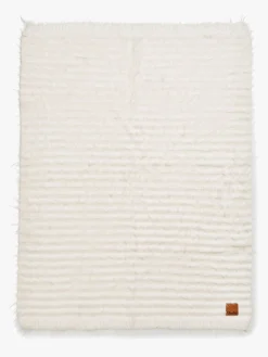 Børn ElodieDetails Elodie Furry Knit Tæppe, Vanilla White