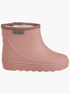 Børn Enfant EN FANT Forede Gummistøvler, Old Rose