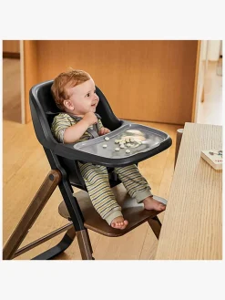 Ergobaby Evolve Babysæt til Højstol med Bakke, Dark Wood