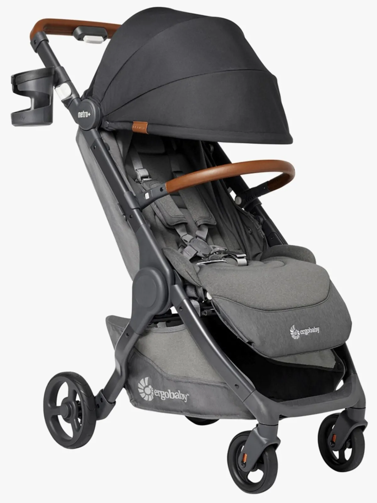 Ergobaby Rejseklapvogne*Metro+ Deluxe Klapvogn, London Skyline Shadow Grå