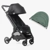 Ergobaby Metro+ Klapvogn inkl. Ekstra Kaleche, Black/Sea Grass