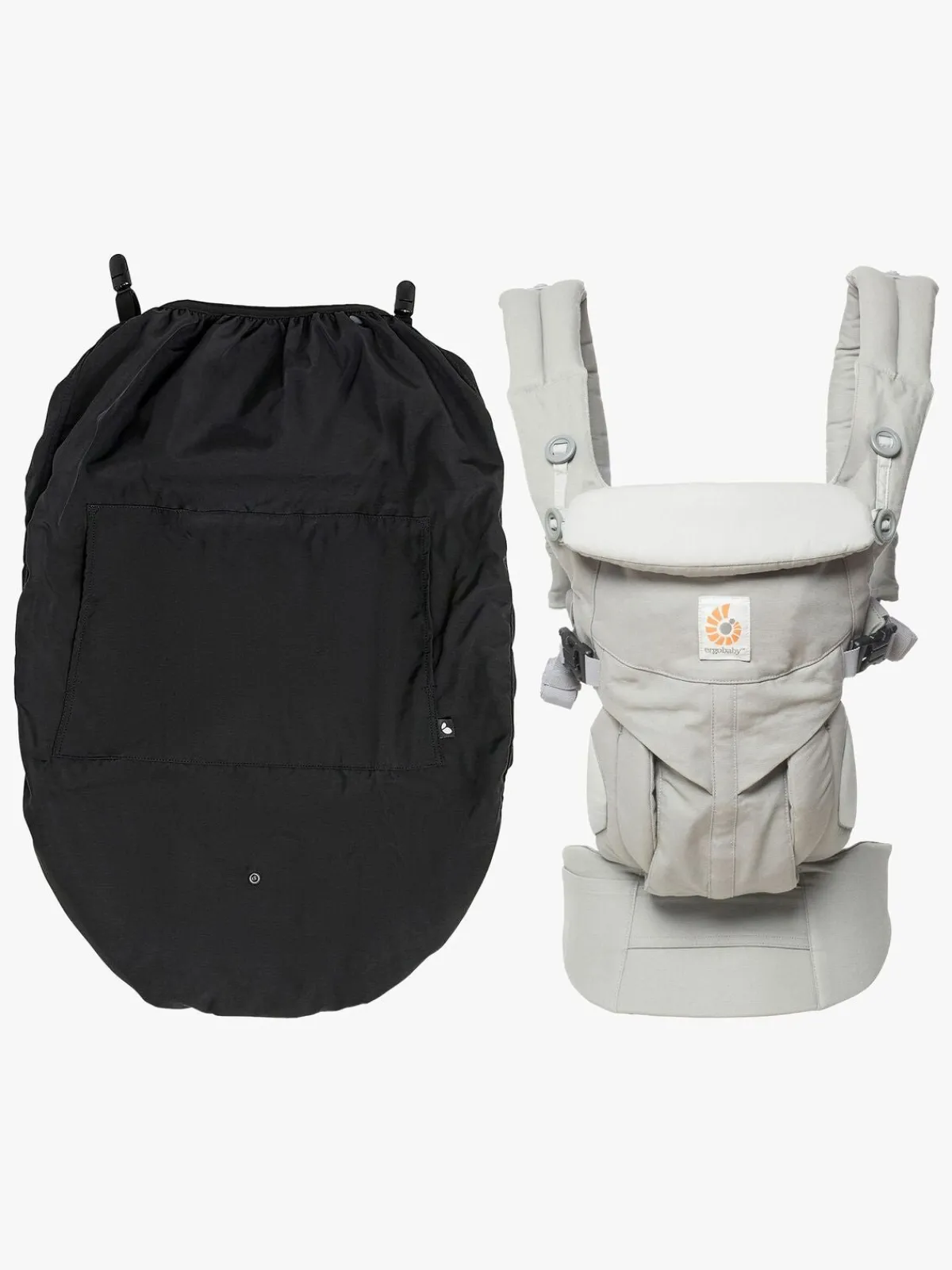 Ergobaby Omni 360 Bæresele inkl. Regnslag, Grå