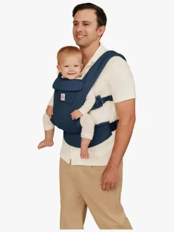 Ergobaby Omni Deluxe Bæresele Cotton, Midnight Blue