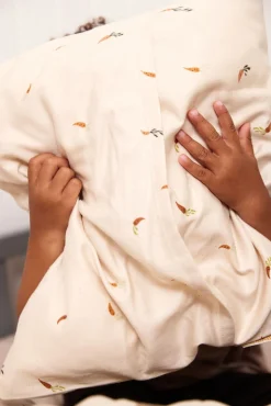 Børn FILIBABBA  GOTS-certificeret Sengesæt 100 x 70 Tremmeseng, Carrot Thief