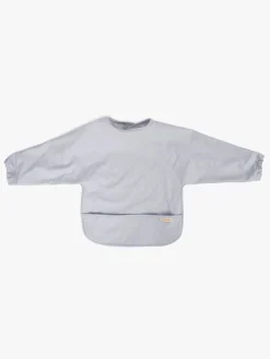 FILIBABBA  Langærmet Hagesmæk, Pearl Blue