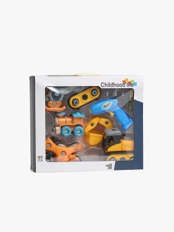 Fippla Babylegetøj*Lær & Opdag Kasse Transportmiddel med Skruetrækker Flerfarvet