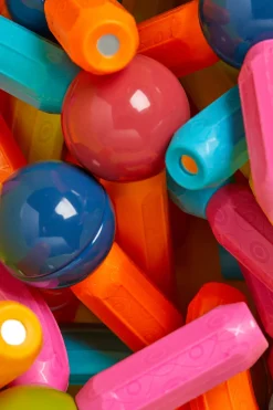 Fippla Byggesæt & Lego*Store Magnetiske Byggeklodser 74 Dele