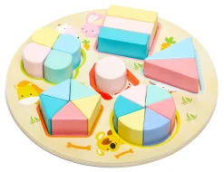 Fippla Spil & Puslespil>Træpuslespil Former 21 Brikker