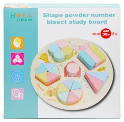 Fippla Spil & Puslespil>Træpuslespil Former 21 Brikker