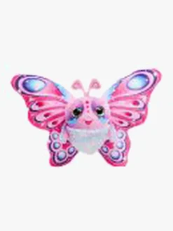 SimbaToys Dukker & Bamser*Fluffyfly Bamse Sommerfugl, Pink