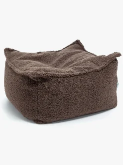 Børn Furini Nila Puf Bouclé, Mørkebrun