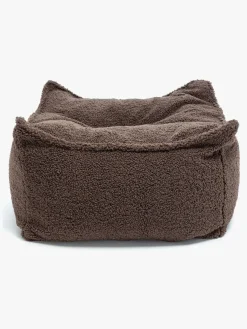 Børn Furini Nila Puf Bouclé, Mørkebrun