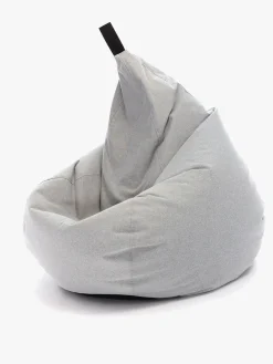 Furini Oscar Atlanta Udendørs Sækkestol, Lysegrå