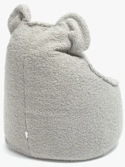 Furini Børnemøbler*Yogi Sækkestol Bouclé, Grå