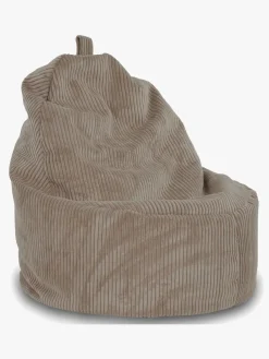 Børn Furini Børnemøbler>Yoko Sækkestol Velour, Cappucino