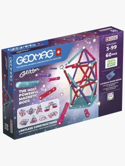 Geomag Byggesæt & Lego*Byggesæt 60 Dele, Glitter