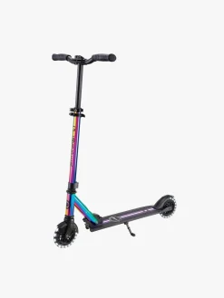 Globber Flow Element Lights Chrome Finish Løbehjul, Neo Chrome