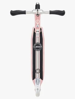 Globber Flow Element Lights Chrome Finish Løbehjul, Rose Gold