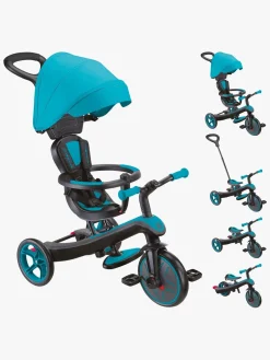 Globber Trehjulet Cykel Explorer 4-in-1, Blågrøn