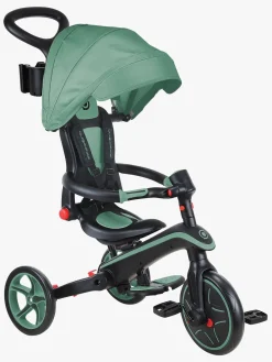 Globber Cykler*Trehjulet Cykel Explorer Sammenklappelig 4-in-1, Olivengrøn