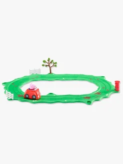 PeppaPig Legetøjsbiler & -Fartøjer*Gurli Gris Whizz Around Racerbane Rød Bil