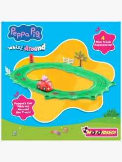 PeppaPig Legetøjsbiler & -Fartøjer*Gurli Gris Whizz Around Racerbane Rød Bil