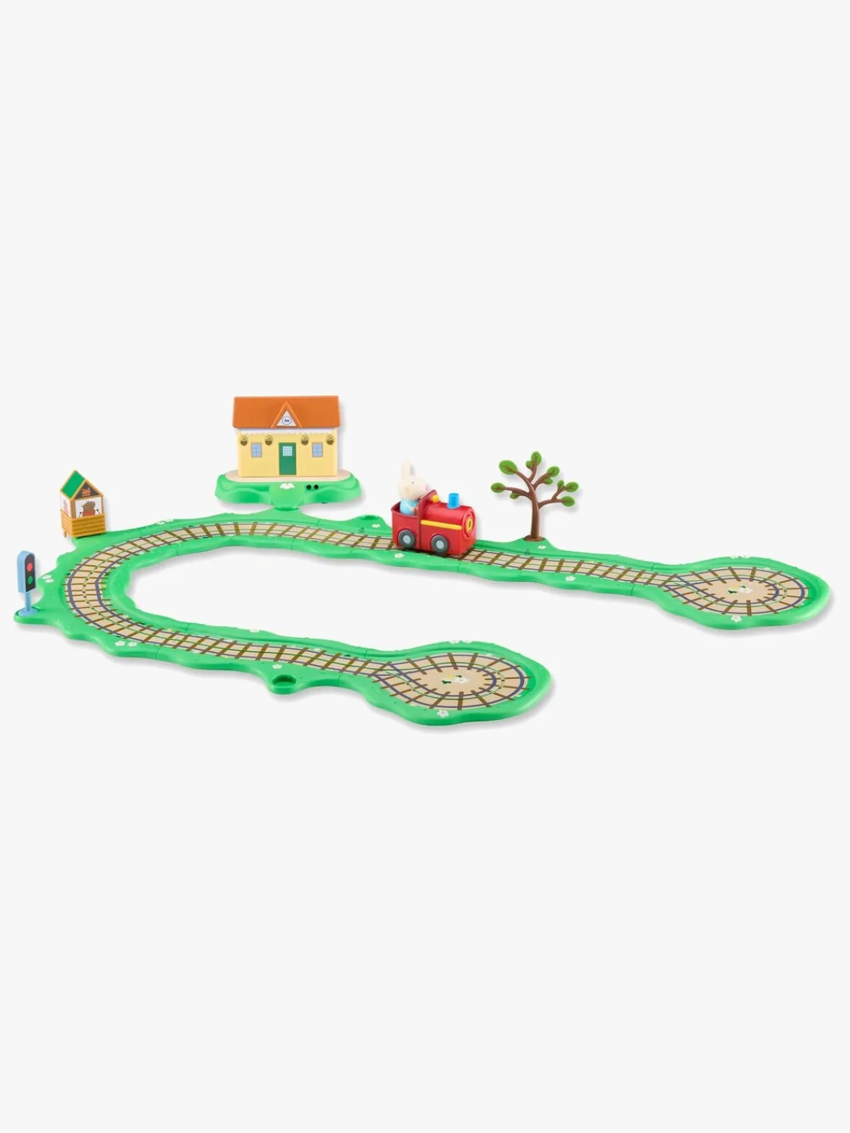 PeppaPig Legetøjsbiler & -Fartøjer*Gurli Gris Whizz Around Togbane Clickety Clack