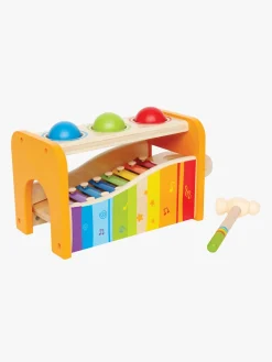 Hape Trælegetøj>Pound And Tap Musikbænk