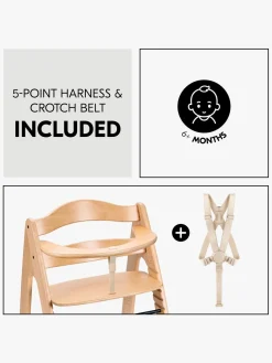 Hauck Højstole & Tilbehør*Arketa Højstol, Beech