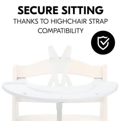 Hauck Arketa Legebakke til Højstol, White