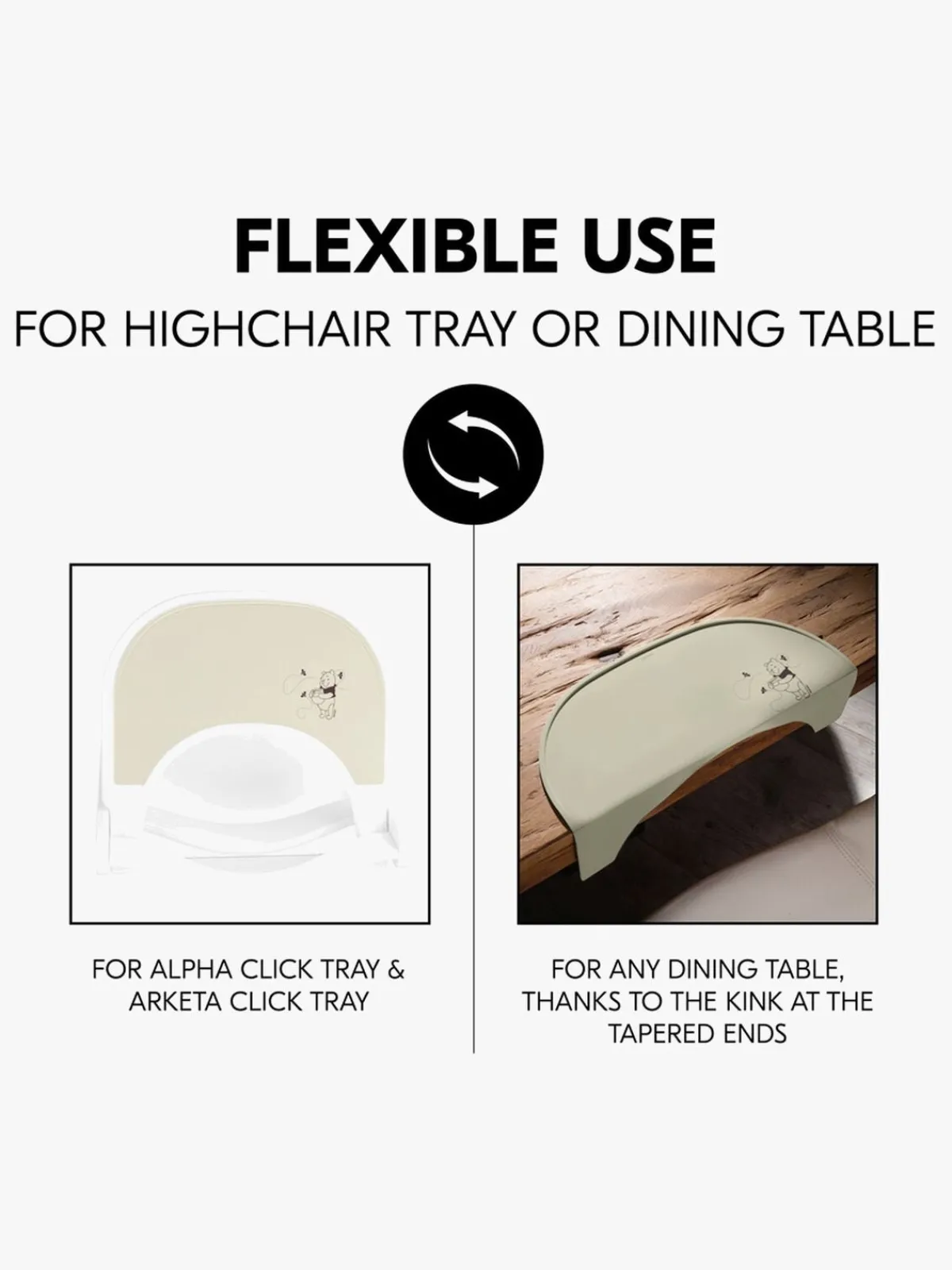 Hauck Dækkeserviet til Højstolsbakke, Pooh Dusty