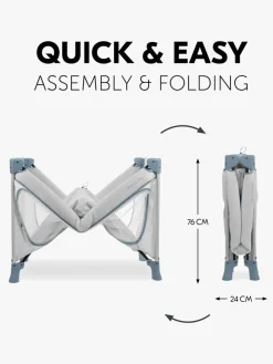 Børn Hauck Dream N Play Plus Weekendseng, Dusty Blue