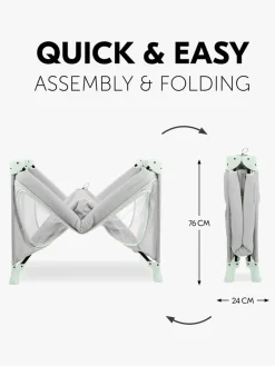 Børn Hauck Børnesenge & Tilbehør>Dream N Play Plus Weekendseng, Dusty Mint