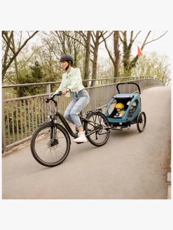 Hauck Aktivitetsvogne>Dryk Duo Cykelanhænger, Grey