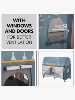 Børn Hauck Børnesenge & Tilbehør></noscript>Legetelt til Rejseseng, Palace