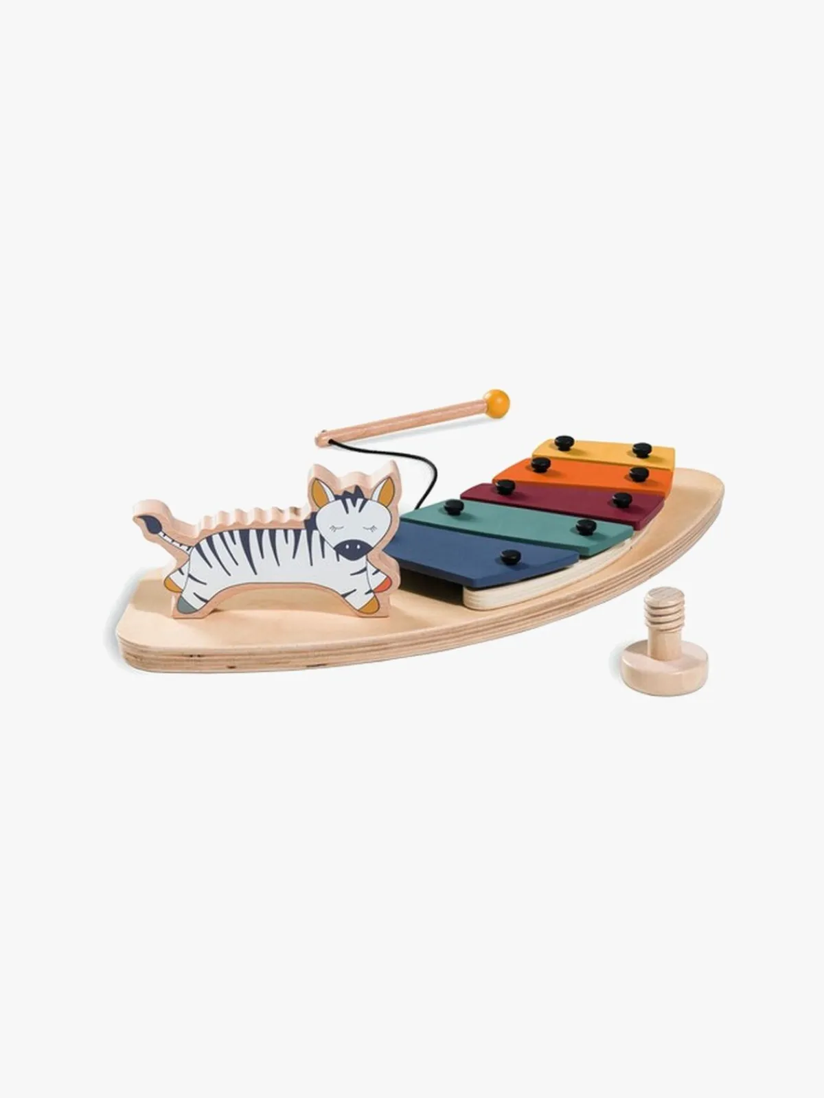 Hauck Højstole & Tilbehør*Play Music Aktivitetslegetøj til Legebakke, Zebra