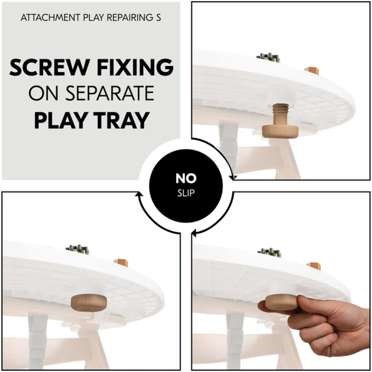 Hauck Højstole & Tilbehør*Play Repairing S Aktivitetslegetøj til Legebakke