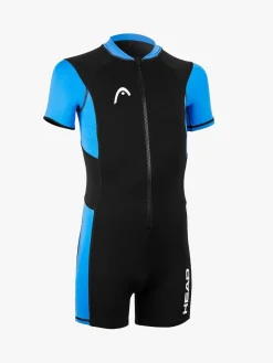 HEAD Svømning>Våddragt Light Shorty Junior, Sort/Lyseblå