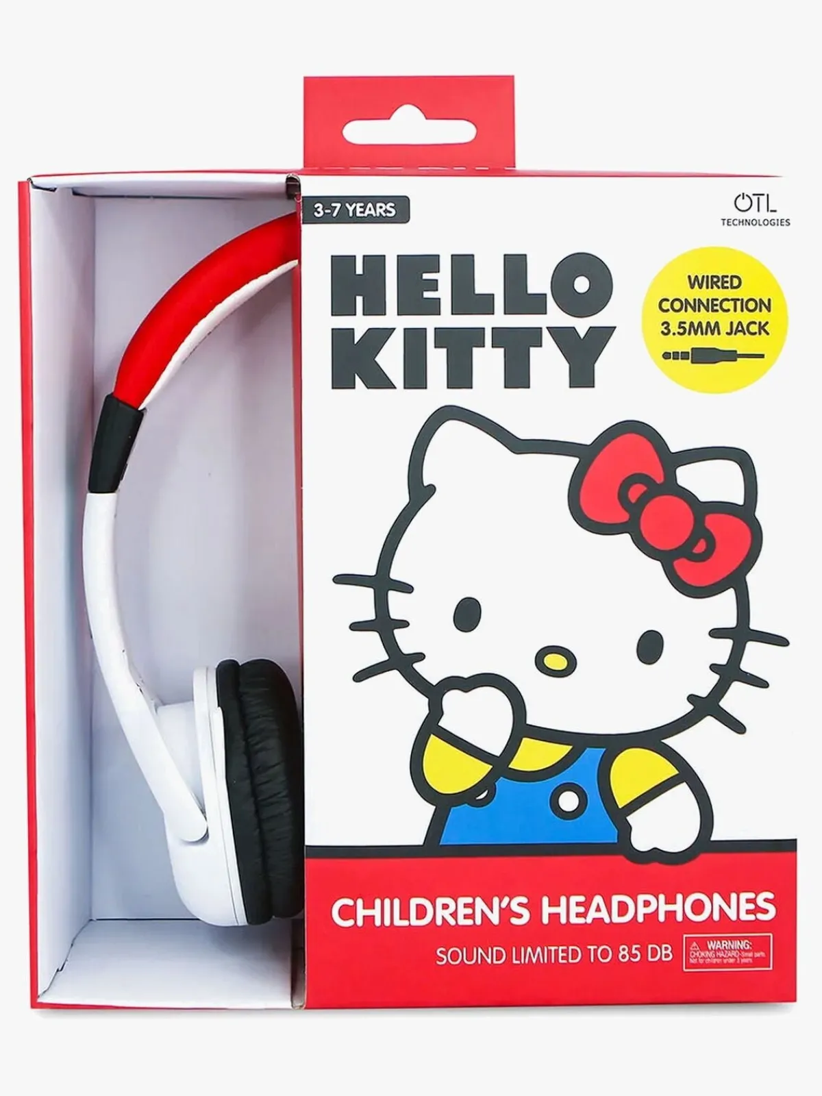 OTLTechnologies Hello Kitty Høretelefoner med Ører 85dB